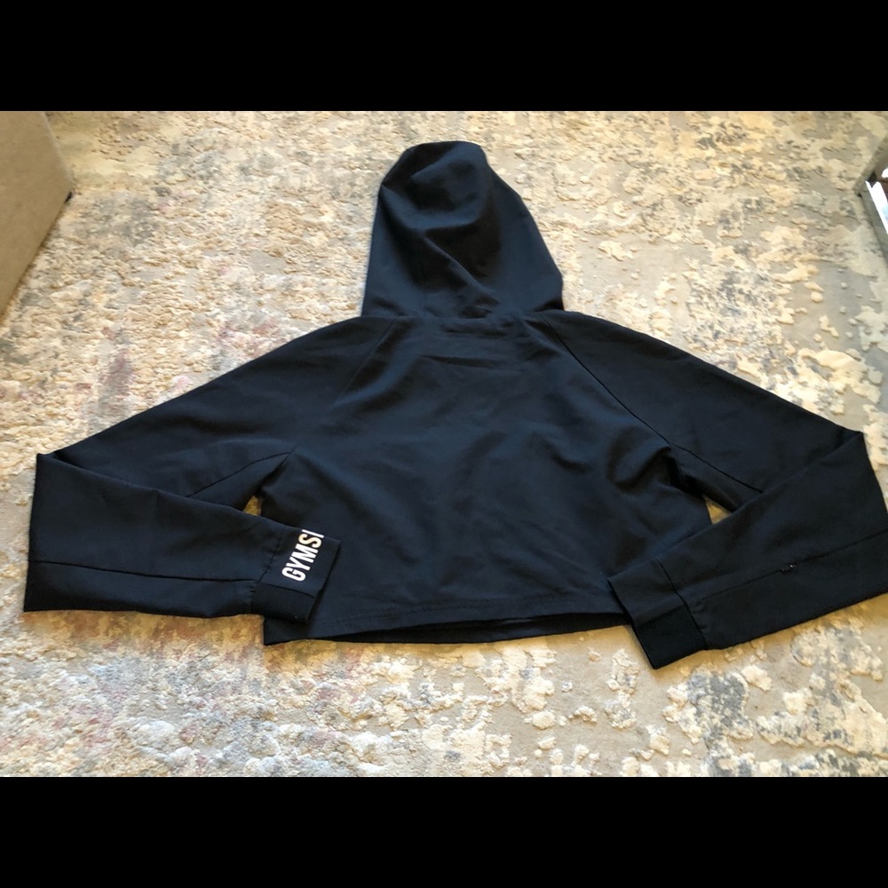 🖤 Gymshark Non Stop Cropped Hoodie Windbreaker - Picture 8 of 9